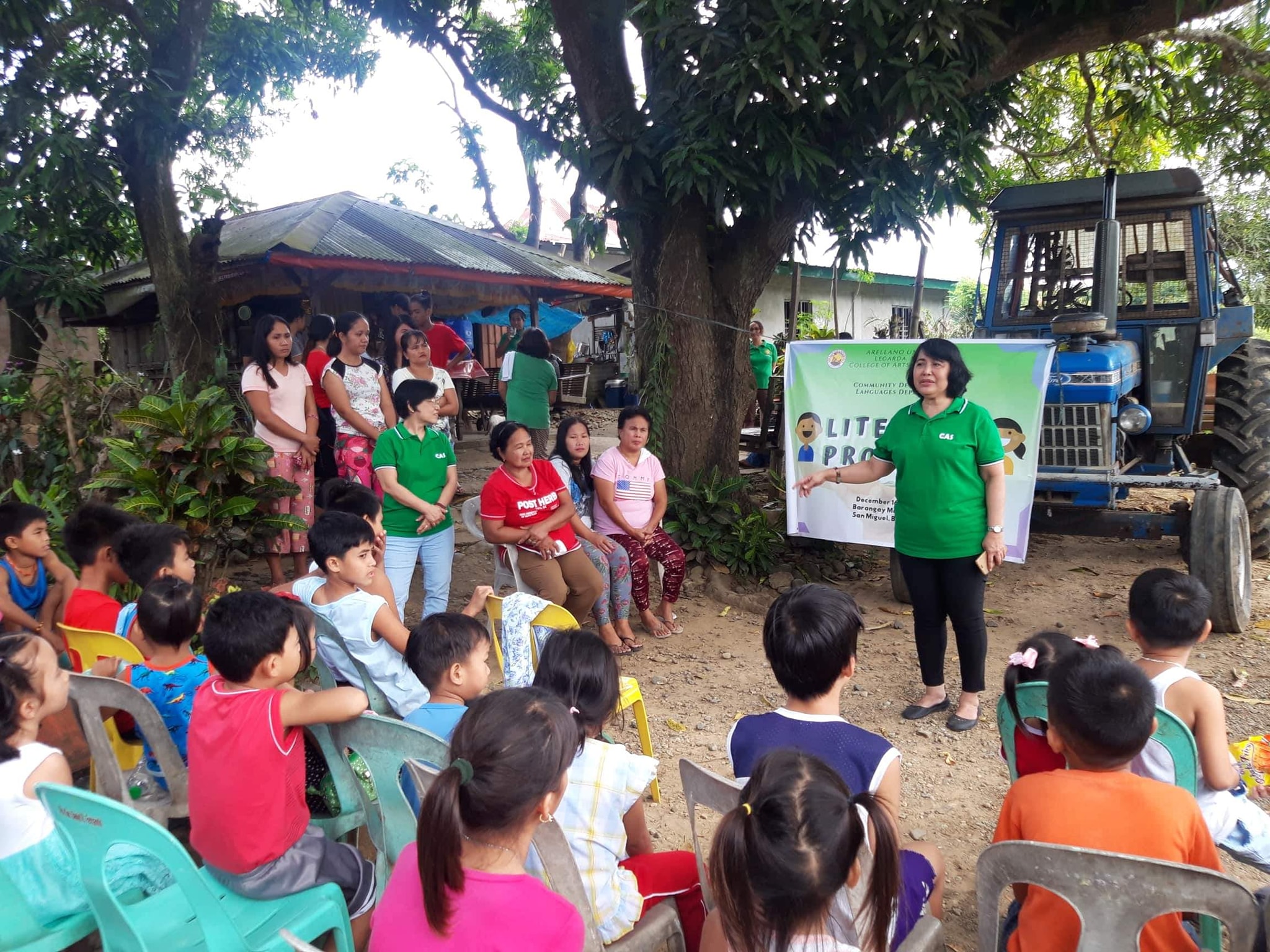 Enhancing Minds Thru Literacy workshop was conducted by CAS, AU Legarda Campus in San Miguel, Bulacan.