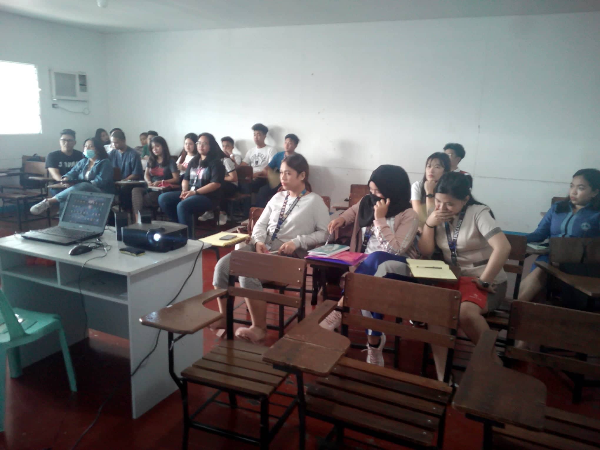 Orientation/Seminar on Volunteerism to selected AU Legarda students under the Community Development subject. Invited speaker was Mr. Kenneth Siruelo from Philippine National Volunteer Service Coordinating Agency.