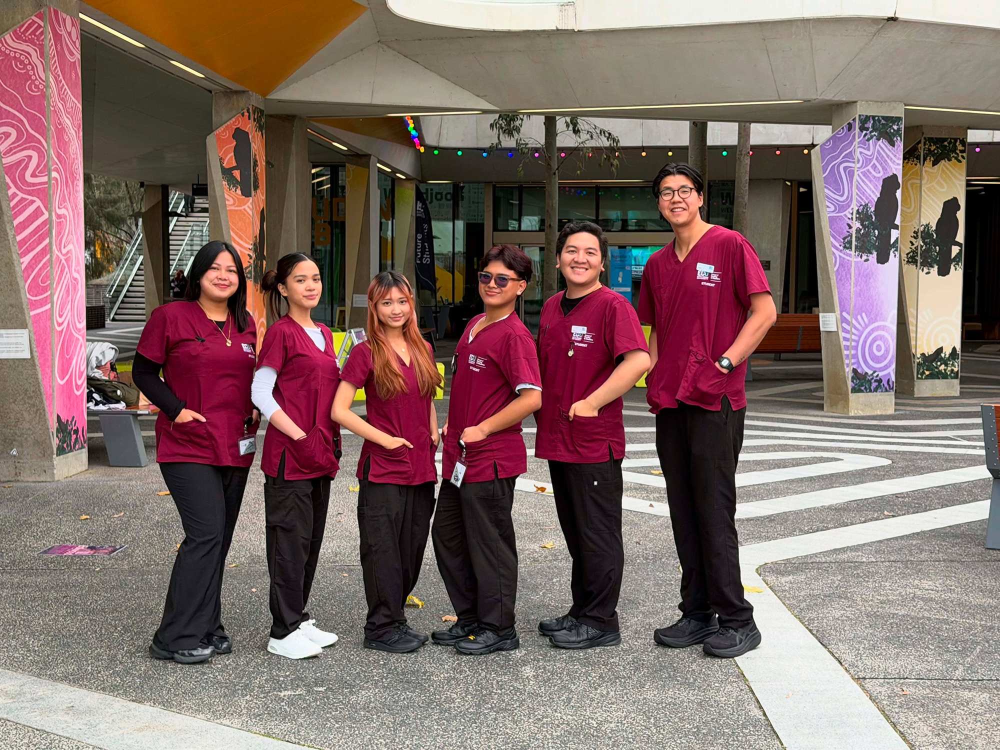 Next-Gen Healthcare Leaders: AU-INP Students Touch Down at ECU Joondalup