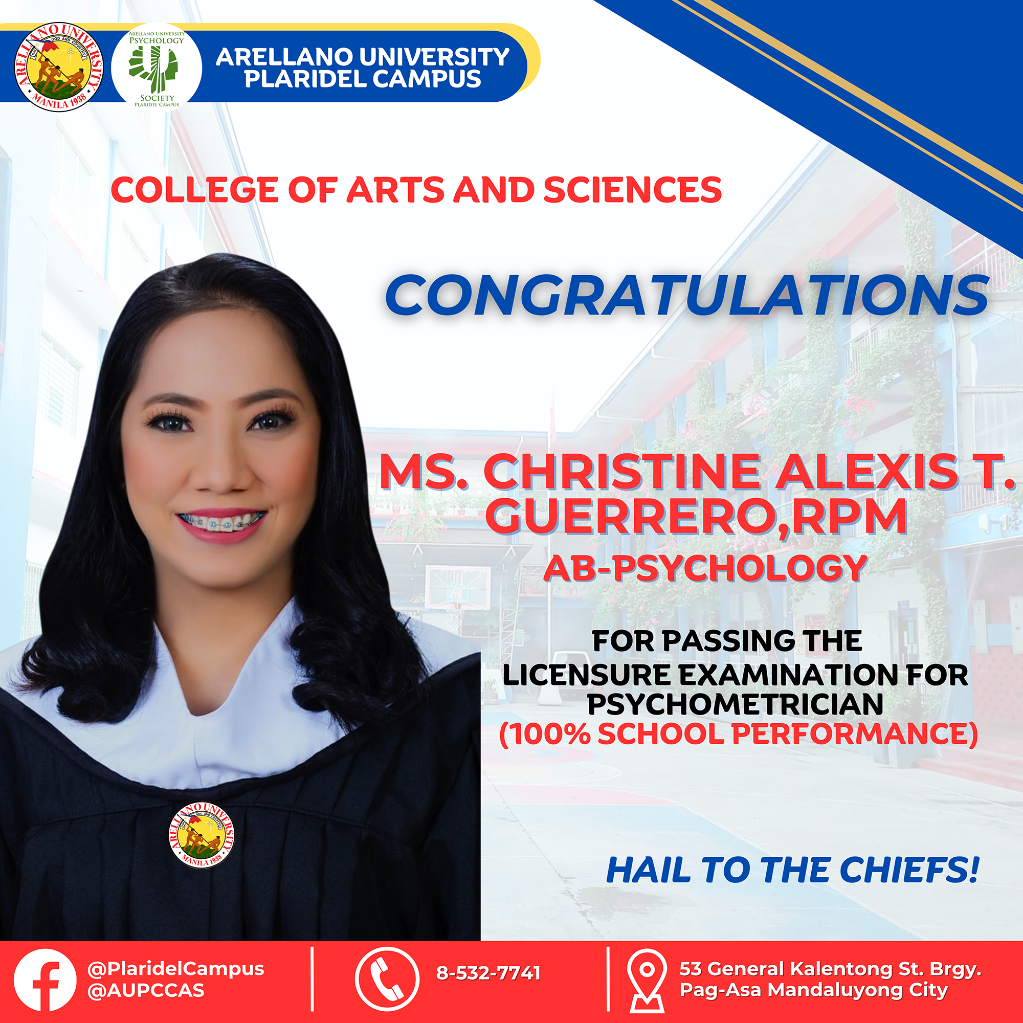 AU Plaridel's Newest RPm Delivers a Commanding 100% Licensure Victory!