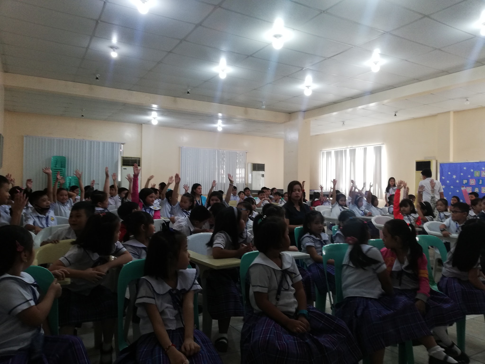 AU`s institutional projects were also cascaded to elementary students from AU Legarda Campus.