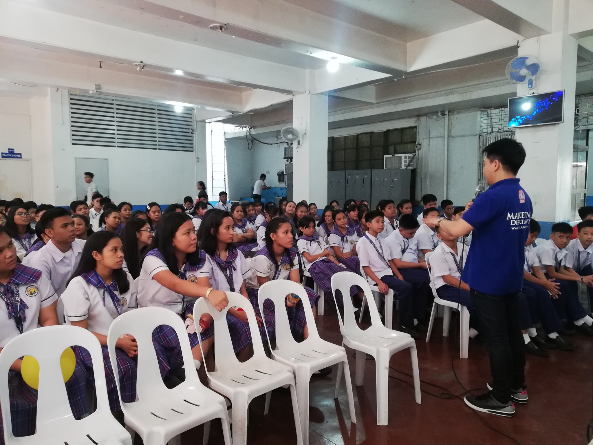 Disaster Management Orientation for Junior High School, selected CAS and Nursing students at AU Jose Abad Santos Campus.