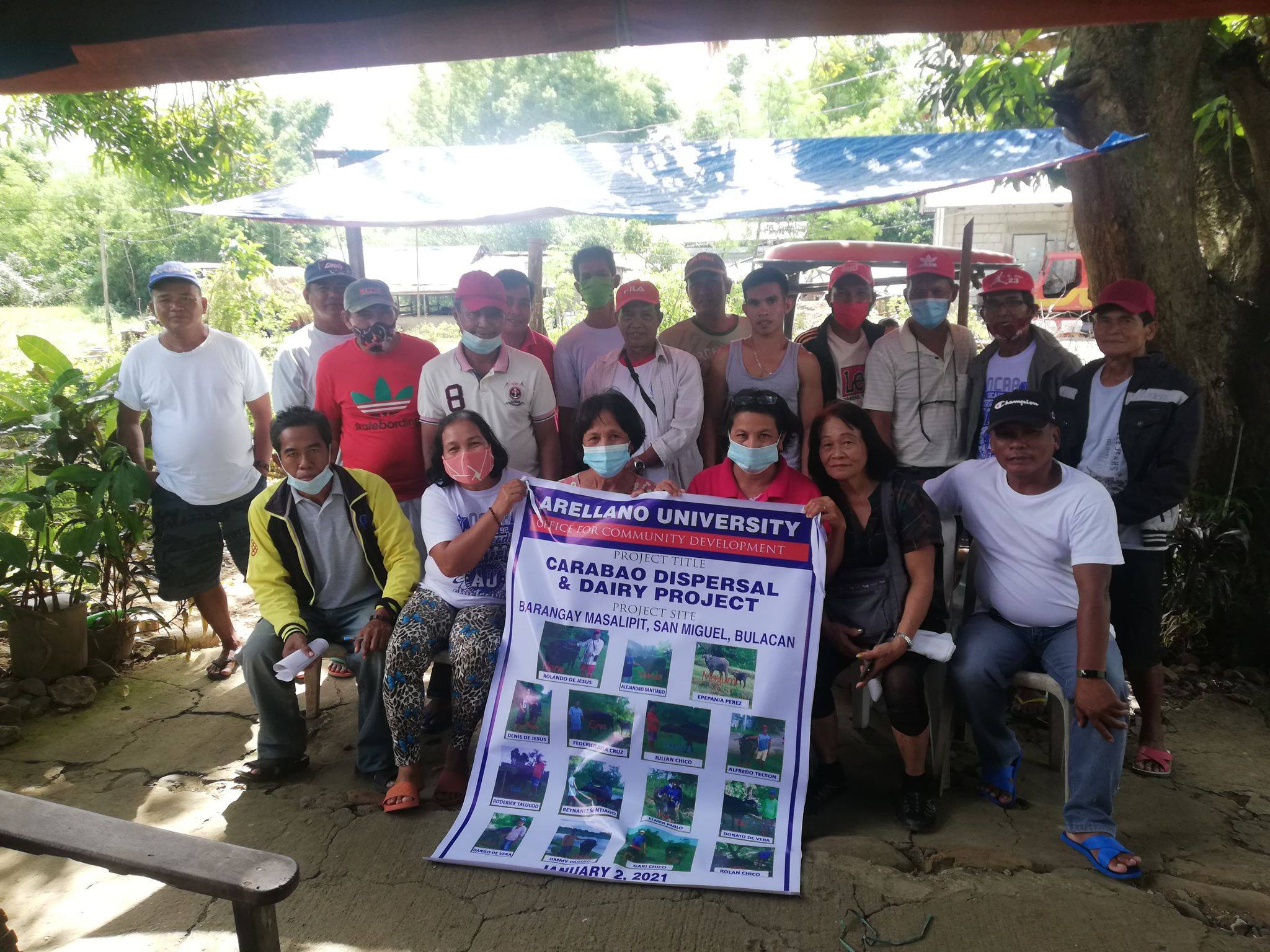 Buffalo Dispersal Project in Masalipit, San Miguel, Bulacan.
