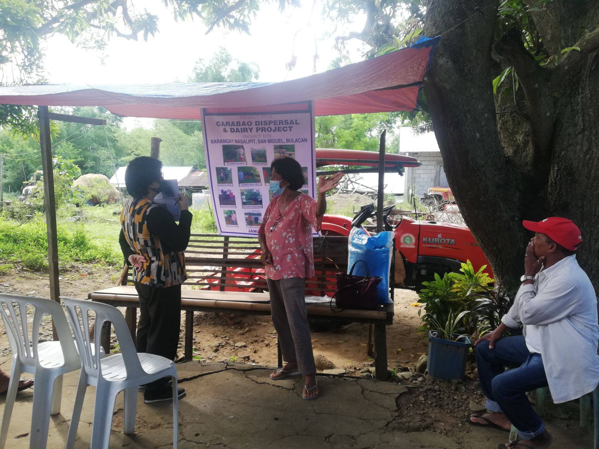 Buffalo Dispersal Project in Masalipit, San Miguel, Bulacan.