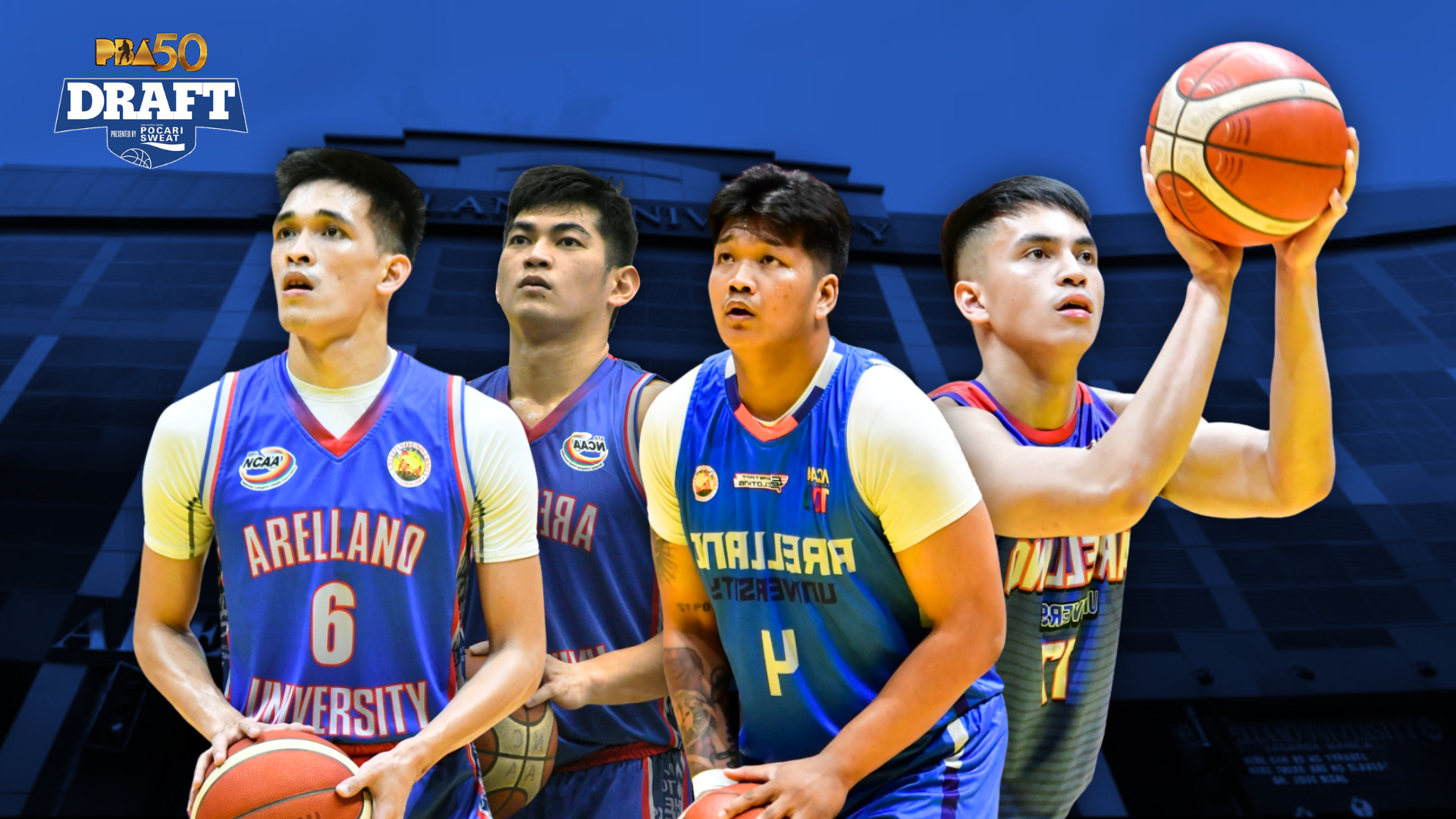 From Chiefs to Pros: Former Arellano Standouts Make Their Mark in PBA Draft