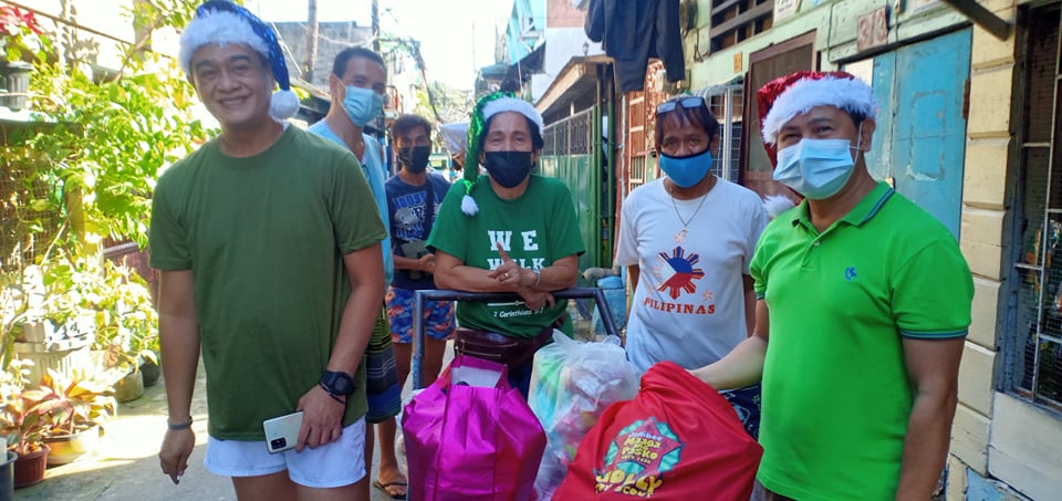 Donation drive conducted by different AU programs in different campuses for their respective adopted communities.